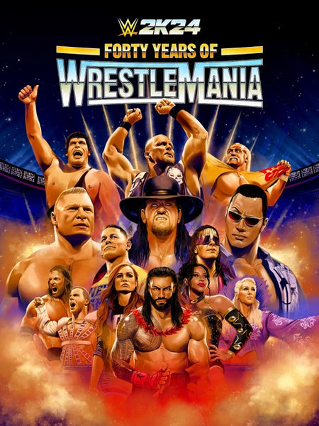 WWE 2K24 40 Years of Wrestlemania (Steam Account) (PC)