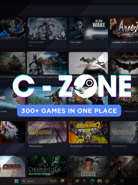 CZONE - Access Key (300+ STEAM OFFLINE GAMES) (30 DAYS) (PC)
