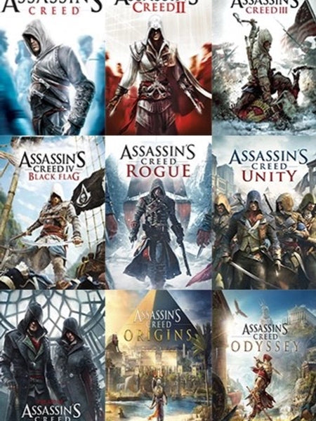 Assassin’s Creed® IV Black Flag + Assassin's Creed® Syndicate + Assassin’s Creed® Rogue & more