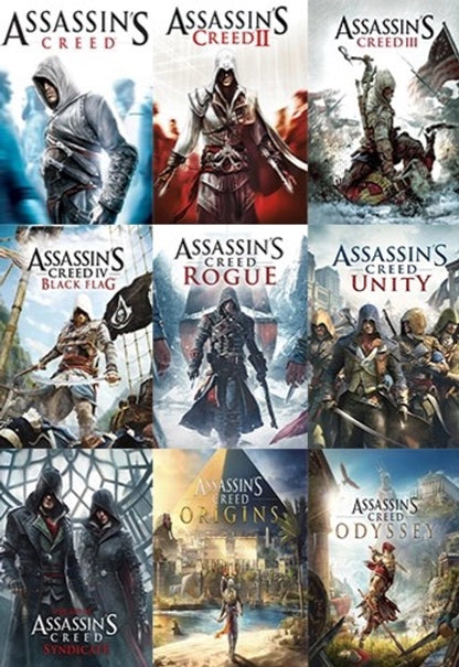 Assassin’s Creed® IV Black Flag + Assassin's Creed® Syndicate + Assassin’s Creed® Rogue & more