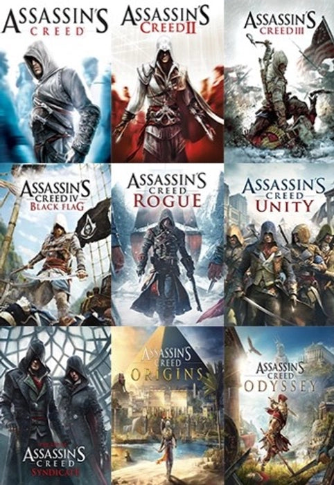 Assassin’s Creed® IV Black Flag + Assassin's Creed® Syndicate + Assassin’s Creed® Rogue & more